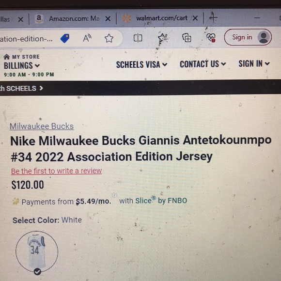 NBA Milwaukee Bucks #34 swingman authentic jersey - Picture 2 of 13